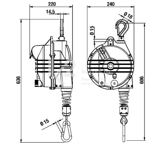 Таль-балансир TECNA 9365 100025798