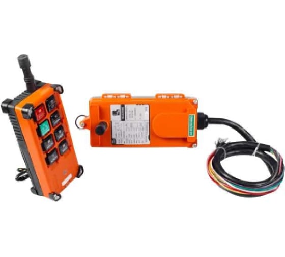Комплект радиоуправления GEARSEN f21-e1b 36 В, 6 кнопок GRCP 6-36