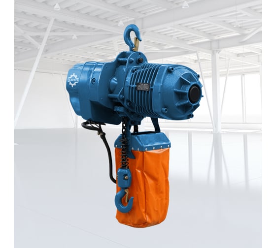Электрическая цепная стационарная таль GEARSEN 1 т, 6 м, 380 В GHHBDS 1060