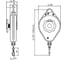 Балансир с тросом 1-2 кг, 2 м Bosch 0607950951 2