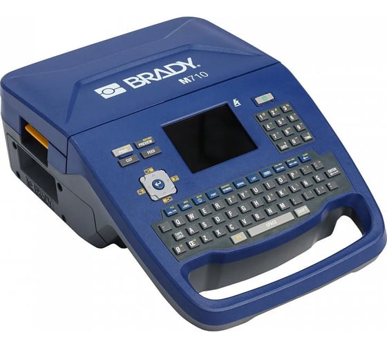 Принтер BRADY M710-WB-CYR-PWID c ПО BWS для маркировки кабеля и провода, русско-англ. клавиатура. В компл. риббон черн. M7-R6000, материал M7C-1000-595-WT brd317820