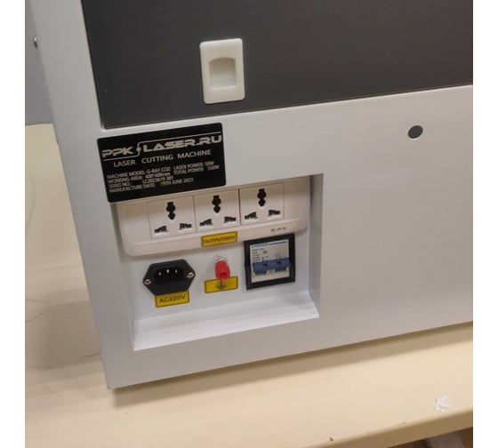 Лазерный станок GRAY CO2 4040 L (40х40см), мощность 50 Вт, контроллер М2 18631