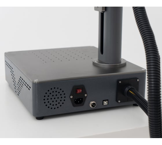 Портативный лазерный маркер волоконный GRAY по металлу XM-30 Compact излучатель Max Photonics mini, мощность 30W LM-100_531A