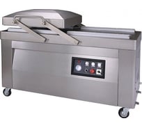 Напольная двухкамерная вакуум-упаковочная машина Hualian HVC-720S/2B-G SS нерж., газ, 380В 00000004132