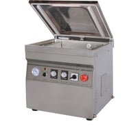 Настольная вакуум-упаковочная машина HUALIAN HVC-400/2T нержавеющая сталь 4687201785071
