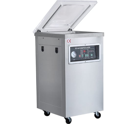 Напольная вакуум-упаковочная машина HUALIAN DZQ-500/2F SS LOW COST 4687201785194