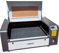 Лазерный СО2 станок Gray 1080 (100х80см) трубка 100W W2, Ruida, рельсовые нап-щие по X и Y, CO-120 16908