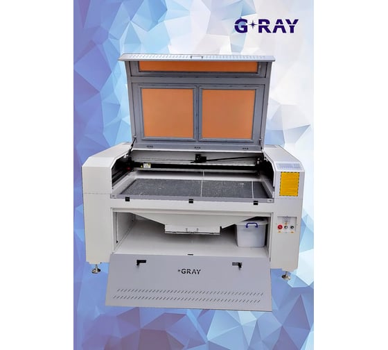 Лазерный СО2 станок Gray 1390H 100 Вт Reci W2, контроллер Ruida, Рабочее поле 130x90 см, CO-1390S
