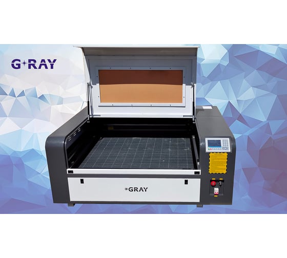 Лазерный станок Gray СО2 1080 трубка 130W, контроллер Ruida, рельсовые напр. по  X и Y, CO-120_5058 18472