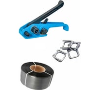 Набор ПАРТНЕРПАК СТАНДАРТ 12-13мм натяжитель + лента пп + пряжка проволочная 13мм 500 шт ВИ-2458/СТАНДАРТ12-13мм