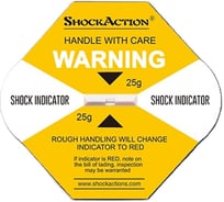 Индикатор удара AKS Technology ShockAction 25G, упаковка 10 шт. AKS-SA25G-10