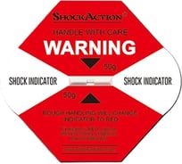 Индикатор удара AKS Technology ShockAction 50G, упаковка 10 шт. AKS-SA50G-10