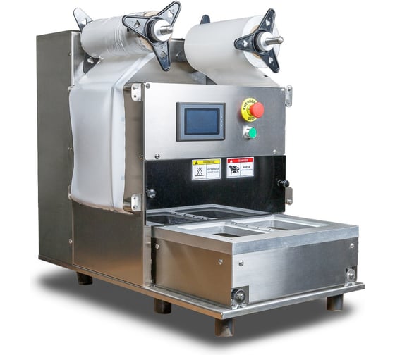 Запайщик лотков с газонаполнением HUALIAN EV-271, 210*148*120 мм, 2 лотка за цикл 00-00010571