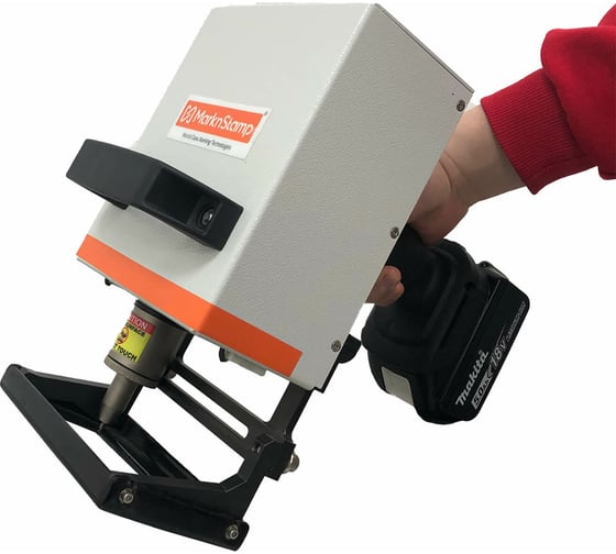 Портативный ударно-точечный маркиратор MarknStamp SPRB-103, окно 100x30 мм 10030