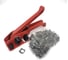 Комплект №1 FLAGMAN TOOLS Натяжитель ПП/ПЭТ + пряжка 13 мм (200 шт.) PT00600001 1