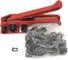 Комплект №3 FLAGMAN TOOLS Натяжитель ПП/ПЭТ + пряжка 20 мм (200 шт.) PT00600003 1