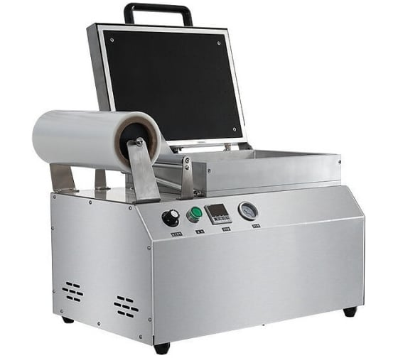 Скин упаковочная машина Hualian HLV-300VST LOW COST (187*137*40мм, матрица на 2 лотка) 00-00008418