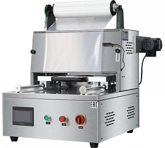 Запайщик лотков с газонаполнением Hualian HLV-400T (диаметр лотка 150 мм, матрица на 2 лотка) 00-00009792