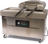 Напольная двухкамерная вакуум-упаковочная машина Hualian DZ-500/2SB SS нерж. NEW 00000005956