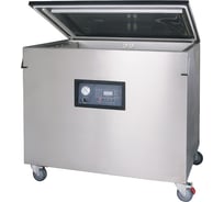 Напольная однокамерная вакуум-упаковочная машина HUALIAN DZQ-900/2L SS (нерж.) 00000004047