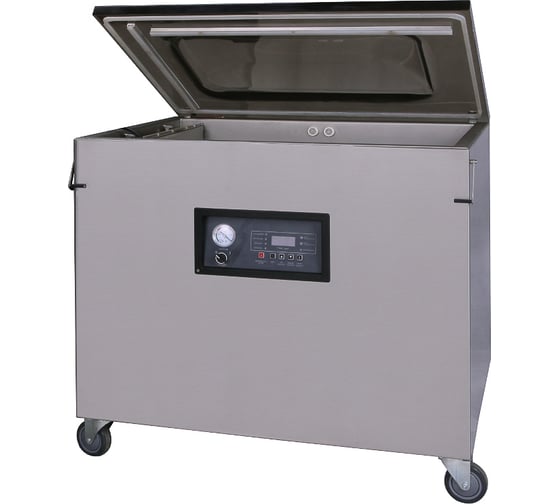 Напольная однокамерная вакуум-упаковочная машина HUALIAN DZ-1100/2L SS (нерж.) 00000001529 1