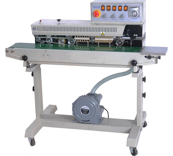 Роликовый (конвейерный) запайщик Hualian FRMQ-980III(горизонт.) с функцией аэрациии 00000001123
