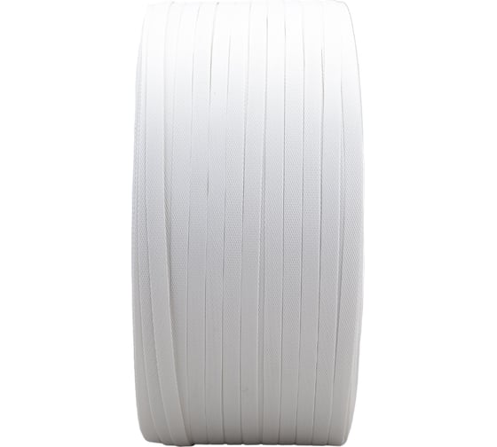 Стреппинг лента ПП Gigant 15x1х1,2 км, 300 кгс, белая GSTW-15-10-12