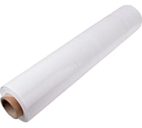 Пленка-стрейч Файбер-ТЭК 500 мм, 23 мкм, 1 кг, белая 00006870