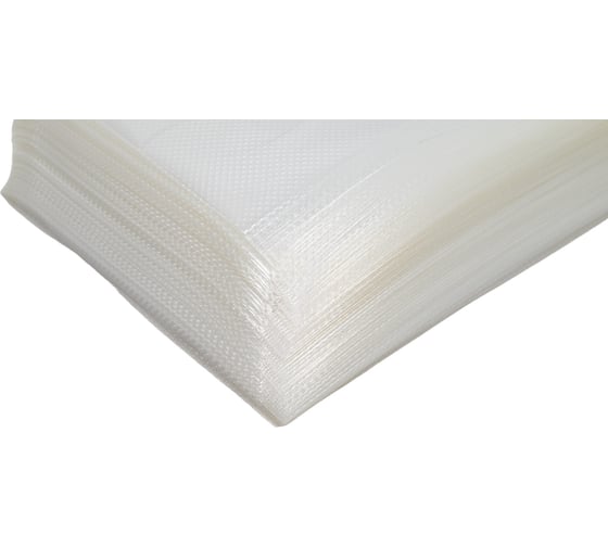 Пакеты для вакуумирования ГЕРМЕС-УПАКОВКА рифленые, 17x25 см, 100 шт. ФР-00006830