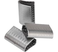 Скрепа Волга Полимер ПЭТ 13 мм, оцинкованная, 1000 шт Т18_90