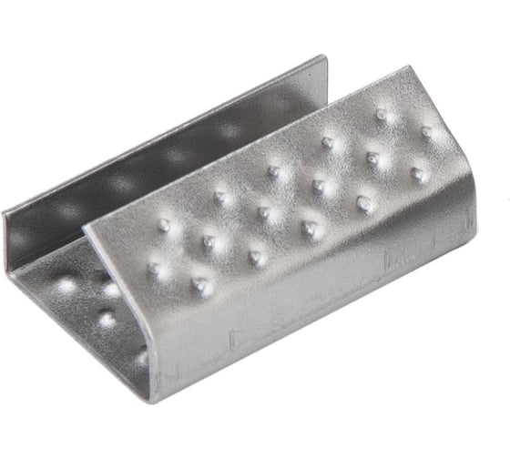 Скрепа ВОЛГА ПОЛИМЕР ПП 19 мм, стальная, 500 шт PP-ST-19(500шт) 1