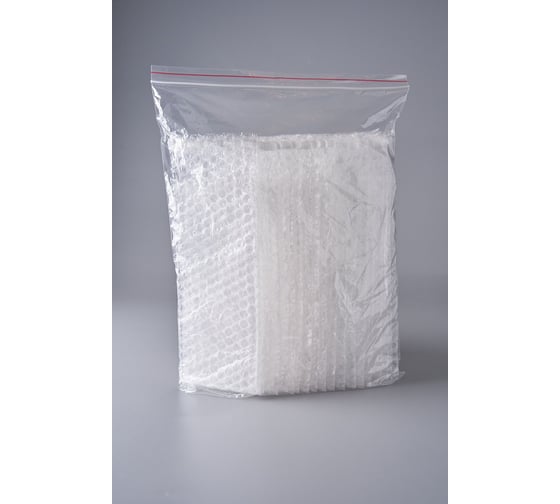 Пакет воздушно-пузырчатый PACK INNOVATION 10x25+5 см, клеевой клапан, 500 шт. IPVPPKK10255-500