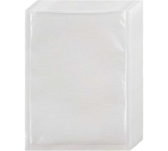 Пакеты для вакууматора SHINY KITCHEN рифленые, 15x25 см, 100 шт 29609