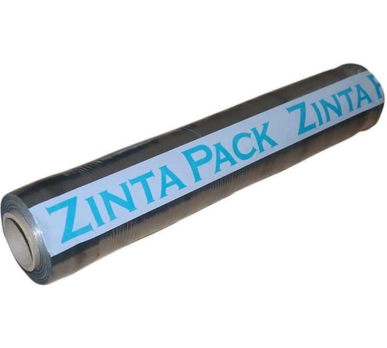 Стрейч пленка ZintaPack 500 мм, 20 мкм, 2 кг, черная, 6 шт. в упаковке TL-00027089