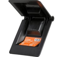 Защитный усиленный уголок для крепления груза лентой Airline до 60 мм, черный ASTB01