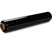 Стрейч пленка первичная ВОЛГА ПОЛИМЕР 500мм 23мкм 190м (2кг) черная, 514150145