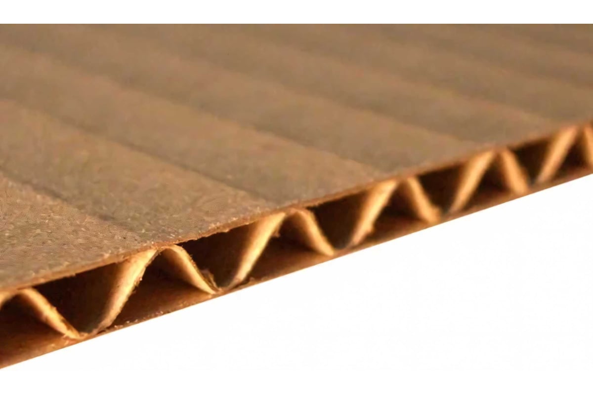 Гофрокартон ООО МАССА-КАРТОН 33 Т21В бурый, 500x1000 мм, 10шт ...