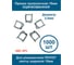 Пряжка проволочная для ПП и ПЭТ лент ООО Грузкомплект 19 мм 1000 шт оцинкованная 3,5 мм PR19Zn 2