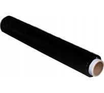 Стрейч пленка ДМД-Упак вторичная черная ролик 500мм/25мкм/1,5кг 2017090
