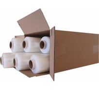 Пленка стрейч МТ-ПАК ТОРГ 500 мм, 20 мкм, 195 м, прозрачная, 2 кг, 6 шт. 6443532