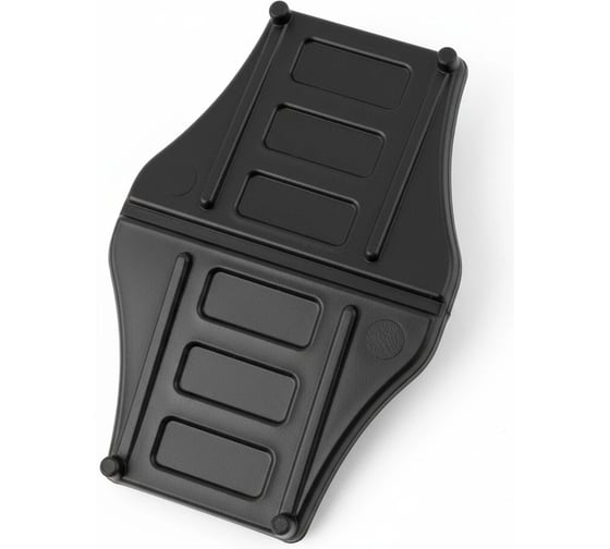 Уголок защитный пластиковый Волга Полимер черный, 1000 шт. UZ233Black 1