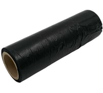 Стрейч пленка компакт ДМД-Упак черная вторичная (втулка ф50) 250мм/25мкм/0,5кг 2017063