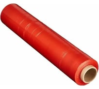 Стрейч пленка ПЛАСТ ИМПЕРИАЛ вторичная красная 0,8кг s2rd08s1
