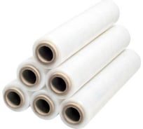 Стрейч-пленка ПАРТНЕРПАК упаковочная белая 6 штук ВИ-6шт2479