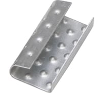 Скрепа стальная для пп ленты ВОЛГА ПОЛИМЕР 12 мм, 500 штук, PP-ST-12_500шт