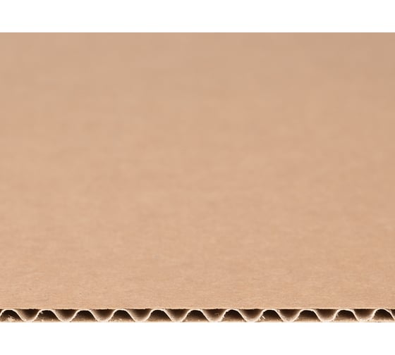 Гофрокартон MW 20шт, Т21 листовой 1120x750мм, бурый ГКБЛ-Т21-1120-750-Б-20 1