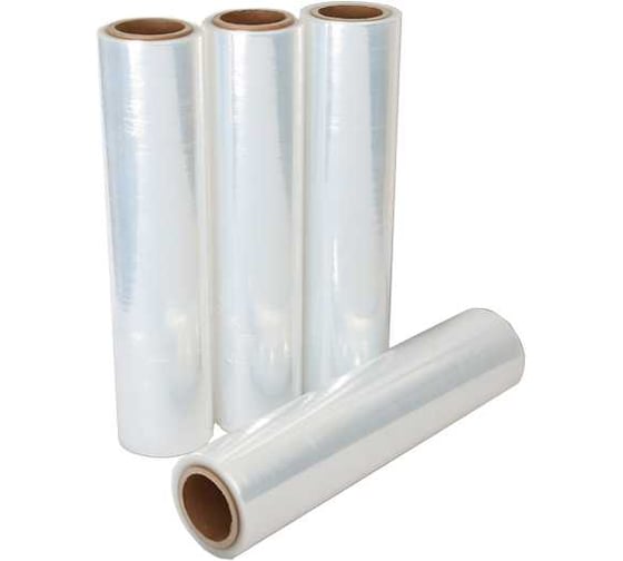 Пленка стрейч МТ-ПАК ТОРГ белая 23мкм, 1.8кг, 6шт 6443556 1