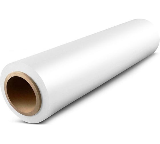 Стретч MW белый 23 мк 500 мм 2,5 кг первичка ручной СтБ-23-500-2,5-П-Р-1 1