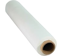 Стрейч-пленка ОФИСМАГ высокого качества, белая, 50см х 217м, 20мкм, 2кг нетто, первичное сырье, 607960