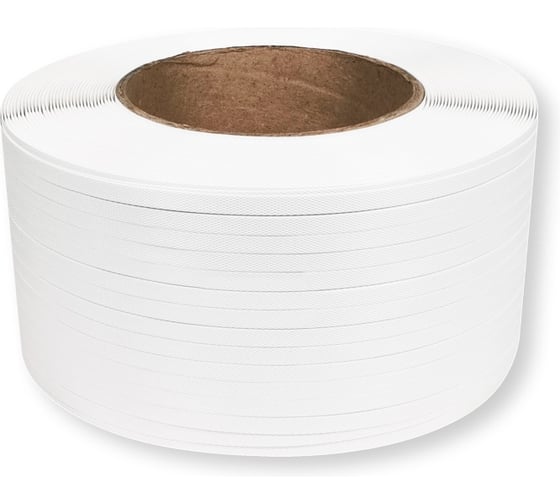 Полипропиленовая Стреппинг Лента 19х1х1 км (360 кгс), белый Gigant GSTG-19-10-10W 1